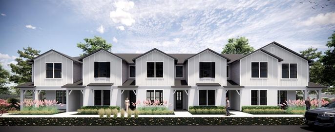 Exterior, Facade, Rowhouse