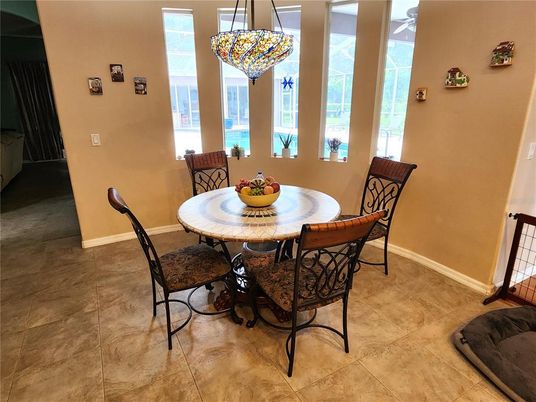 Dining room, Interior, Pendant Lights