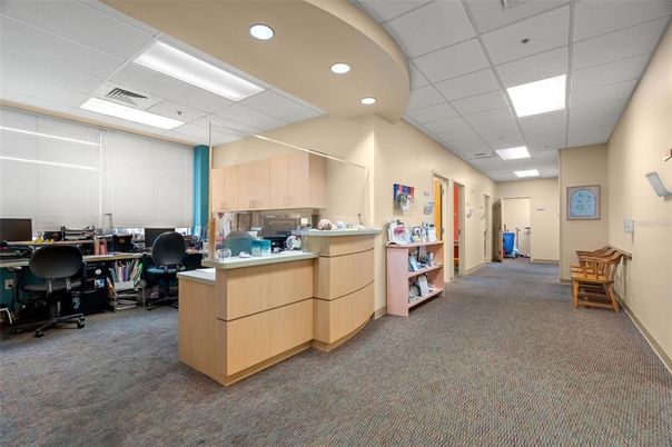 Home Office, Interior, Recessed Lighting