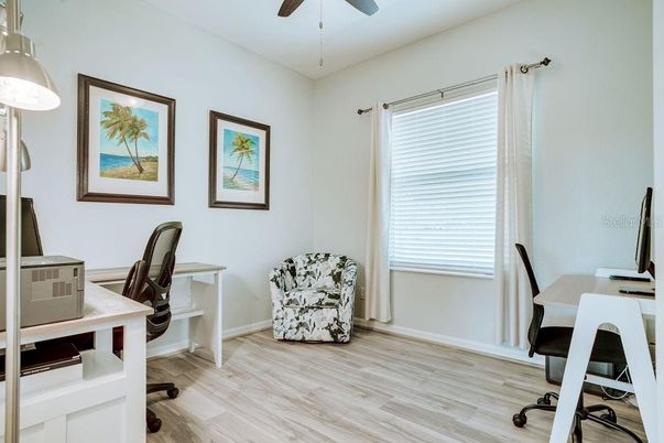 Home Office, Interior, Wood Texture Flooring
