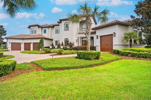 Attached, Backyard, Exterior, Facade, Mediterranean