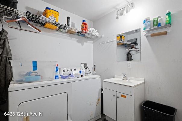 Interior, Washer
