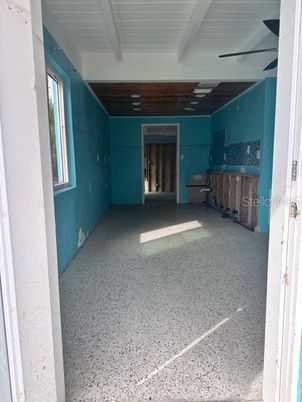 Empty room, Fireplace, Interior