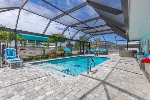 Glass Ceilings, Interior, Pool, Sun Room