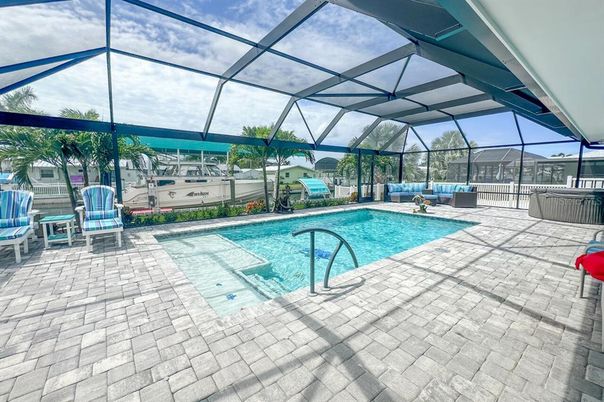 Glass Ceilings, Interior, Pool, Sun Room