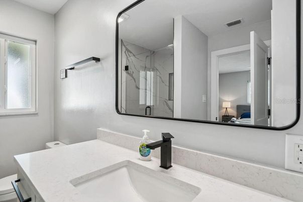 Bathroom, Interior, Marble Walls