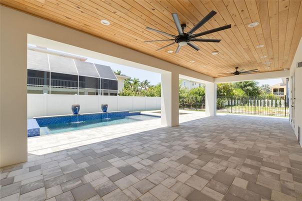 Exterior, Pool, Wooden Ceilings