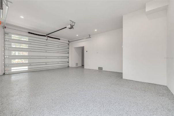 Garage, Interior, Recessed Lighting