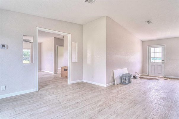 Empty room, Interior, Wood Texture Flooring