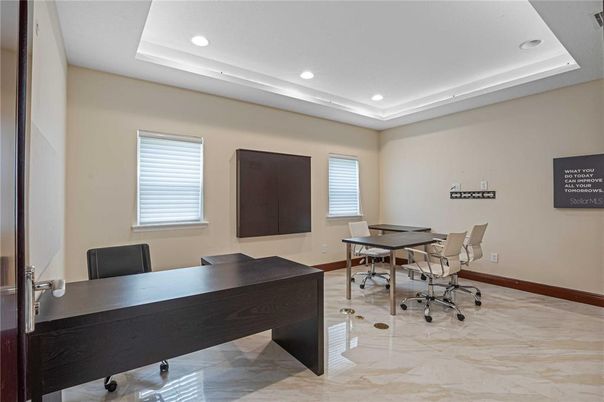 Dining room, Game Room, Interior, Recessed Lighting