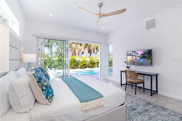 Bedroom, Home Office, Interior, Recessed Lighting