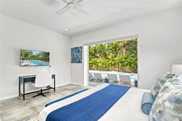 Bedroom, Home Office, Interior, Recessed Lighting