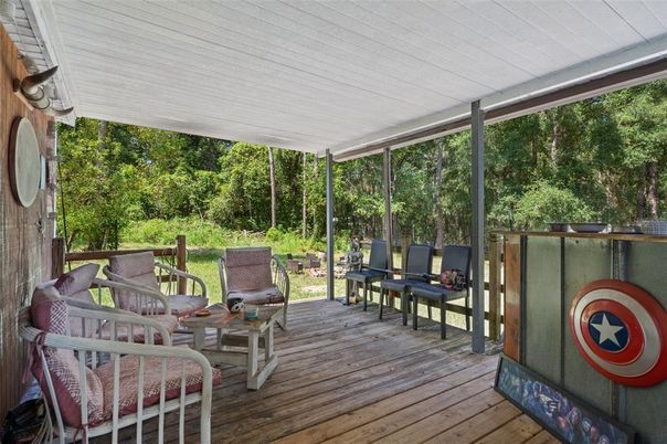 Interior, Sun Room, Wood Texture Flooring