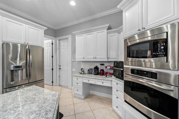 Interior, Kitchen, Recessed Lighting, Stainless Steel Appliances