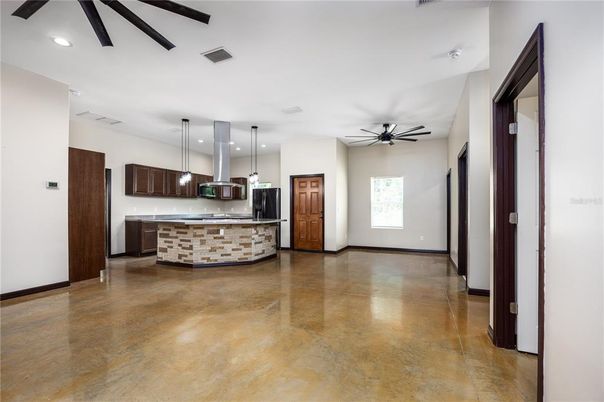 Interior, Kitchen, Pendant Lights, Recessed Lighting