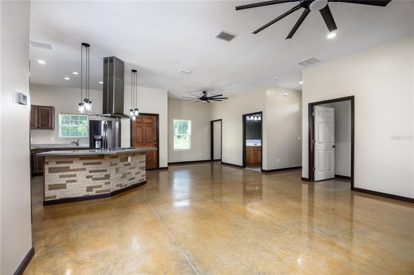Interior, Kitchen, Pendant Lights, Recessed Lighting