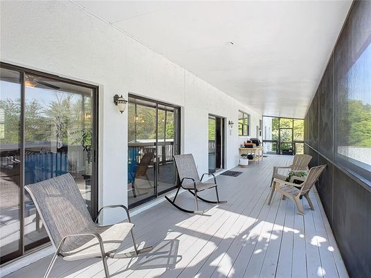 Interior, Sun Room, Wood Texture Flooring