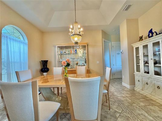 Chandelier, Dining room, Interior
