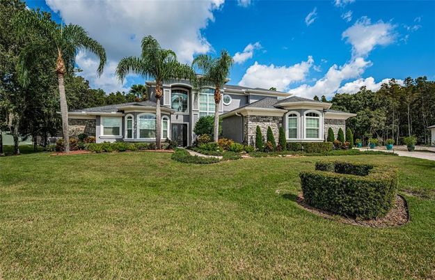 Backyard, Exterior, Facade, Mediterranean