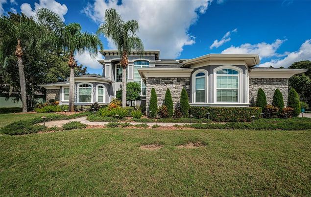 Backyard, Exterior, Facade, Mediterranean
