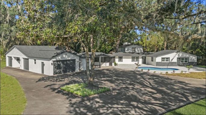Backyard, Detached Garage, Exterior, Pool