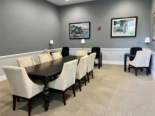 Dining room, Interior, Recessed Lighting