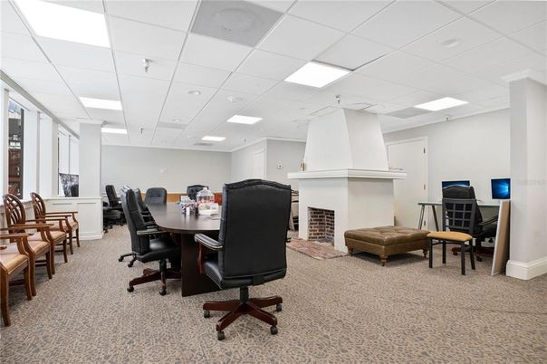 Home Office, Interior, Recessed Lighting