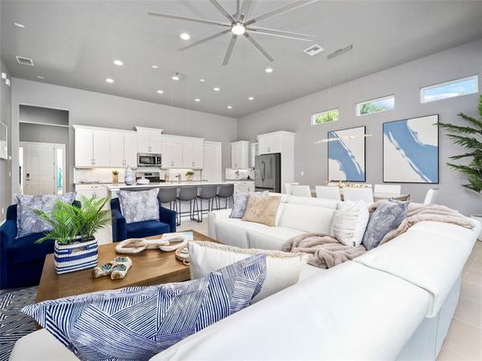 Dining room, Interior, Kitchen, Pendant Lights, Recessed Lighting, Stainless Steel Appliances