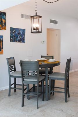 Dining room, Interior, Pendant Lights