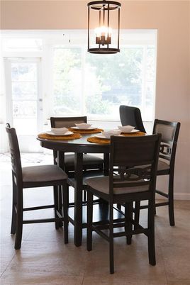 Dining room, Interior, Pendant Lights