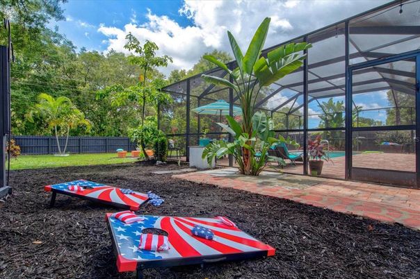 Backyard, Exterior