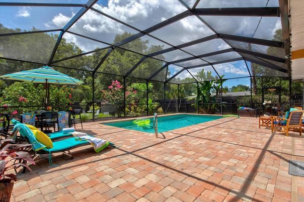 Glass Ceilings, Interior, Pool, Sun Room
