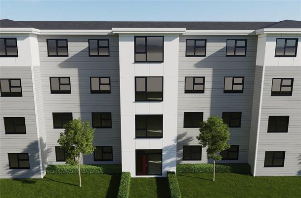 Exterior, Facade, Rowhouse