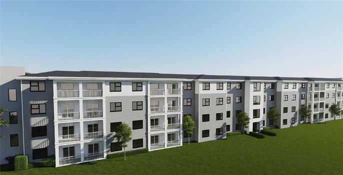 Exterior, Facade, Condo Building
