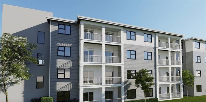 Exterior, Facade, Condo Building