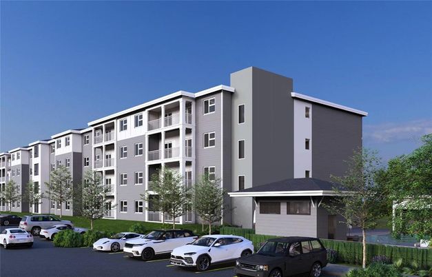 Attached, Exterior, Facade, Condo Building