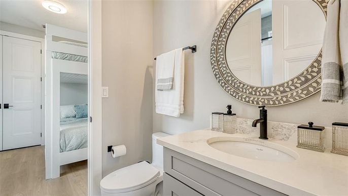 Bathroom, Bedroom, Interior, Wood Texture Flooring