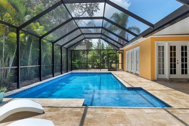 Glass Ceilings, Interior, Pool, Sun Room