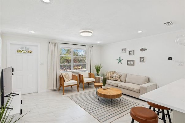 Interior, Living room, Marble, Recessed Lighting