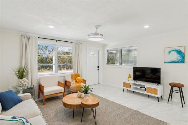 Interior, Living room, Marble, Recessed Lighting