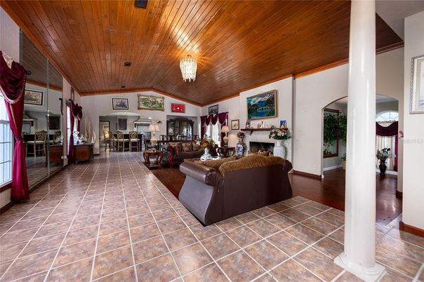 Fireplace, Interior, Living room, Wooden Ceilings