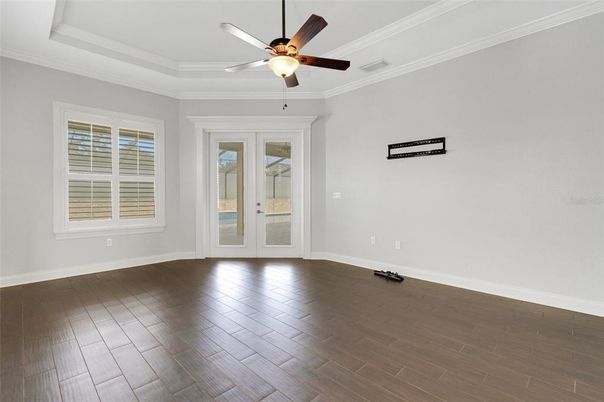 Empty room, Interior, Wood Texture Flooring