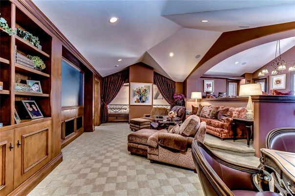 Interior, Living room, Pendant Lights, Recessed Lighting