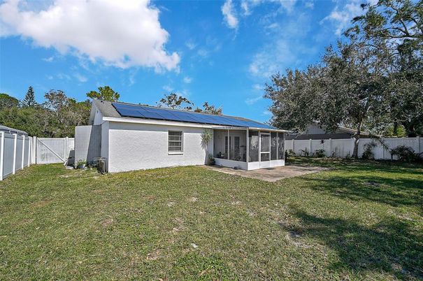 Backyard, Exterior, Solar Panels