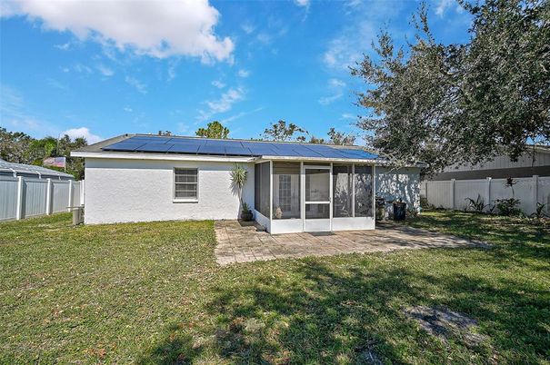 Backyard, Exterior, Solar Panels