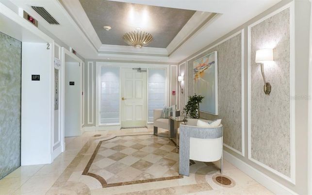 Elevator, Interior, Recessed Lighting