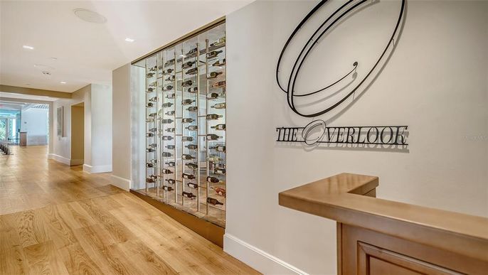 Interior, Recessed Lighting, Wine Storage, Wood Texture Flooring