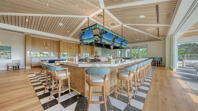 Interior, Recessed Lighting, Wooden Ceilings, Wood Texture Flooring