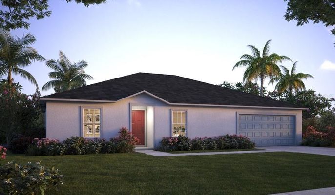 Attached, Backyard, Exterior, Facade, Ranch