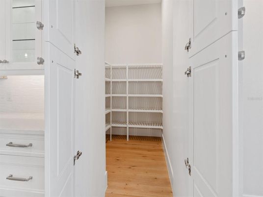 Interior, Walk-in Closets, Wood Texture Flooring